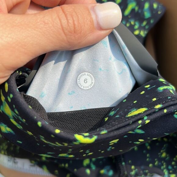 Lululemon Base Pace Crop Leggings 23” Sparks Fly - Picture 9 of 9